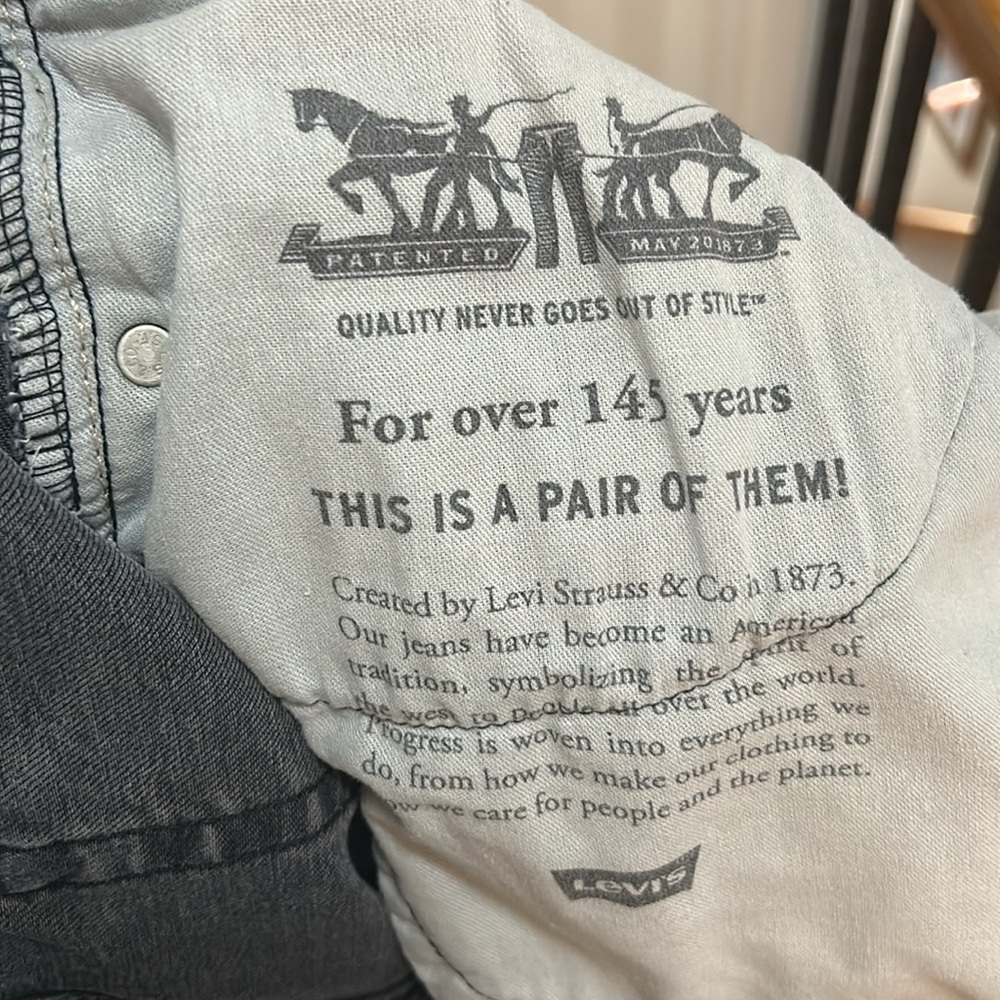 Levis 511 Jeans Dark Wash - Picture 8 of 11
